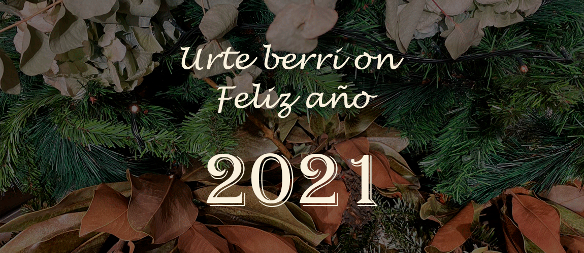 Feliz navidad, urte berri on 2021